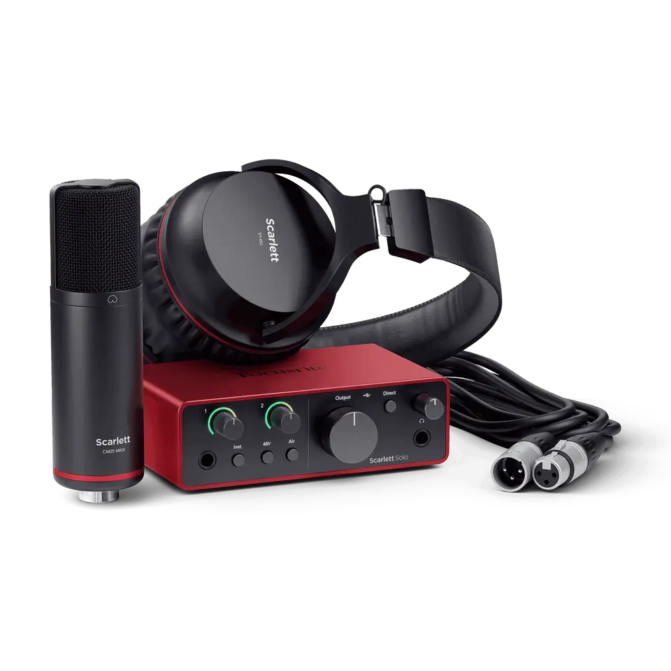 Focusrite Scarlett Solo Studio Pack 4ème génération